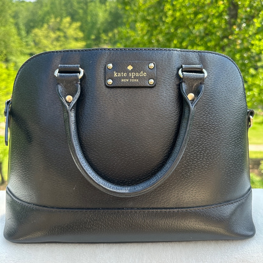 Kate Spade Black Leather Handbag